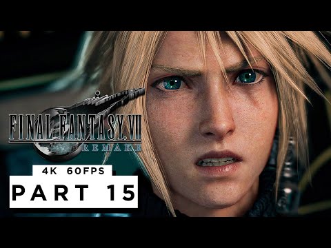 FINAL FANTASY 7 REMAKE PS5 Walkthrough Gameplay Part 15 - (4K 60FPS) FULL GAME