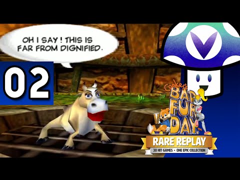 [Vinesauce] Vinny - Conker's Bad Fur Day [Rare Replay] (part 2) + Art!