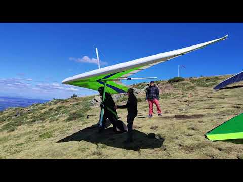 Ala Delta - Vuelo en Arcones - Hang Gliding