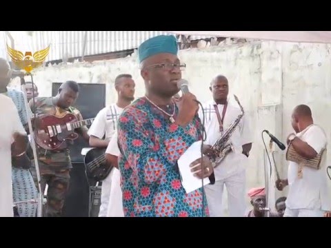 Adewale AYUBA live in ITIRE Lagos - SHAKIRU ADAMSON mother's Burial Ceremony