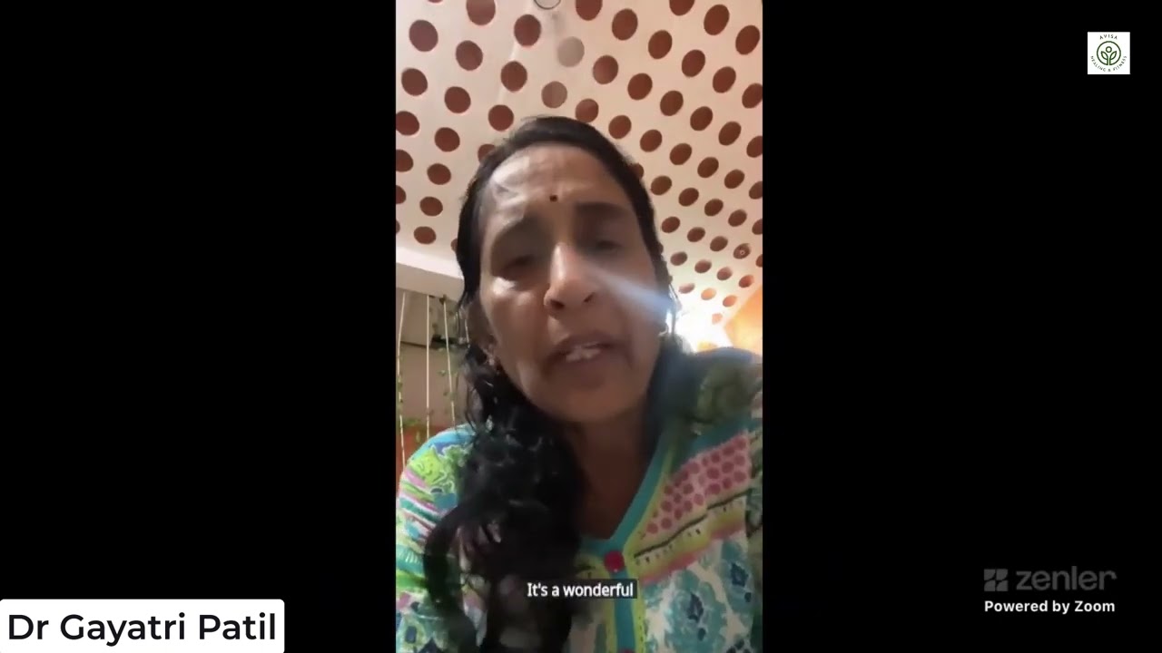 Dr Gayatri Patil - complete relief in left leg freezing, constipation and lack of energy.