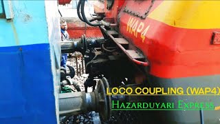 preview picture of video 'WAP4 (HWH) coupling with Down Hazarduyari Express // Full coverage'