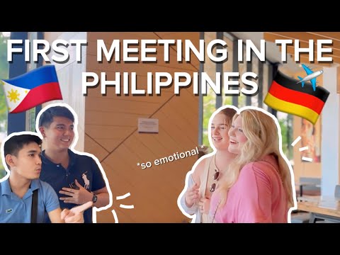 FINALLY MEETING EACHOTHER IN THE PHILIPPINES🥹🇩🇪🇵🇭 | Elisa & Rei 💗