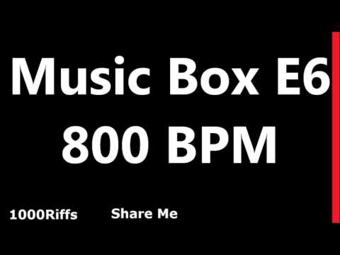 Music Box Metronome E6 : 800 BPM