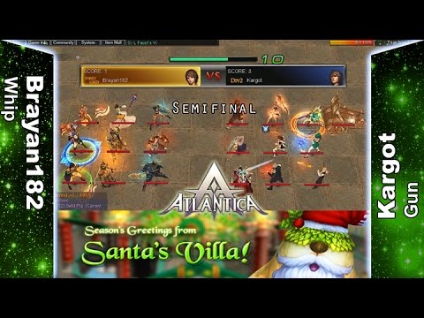 Titan 01/01/2017 PM: Semifinal - Brayan182 vs Kargot - Atlantica Online