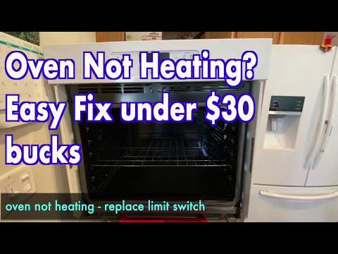 Oven not heating after self cleaning? Easy Fix