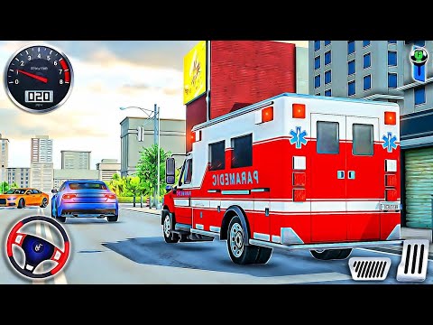 Ambulance Rescue City Driving Simulator - 911 Emergency Survival Van Driver - Android GamePlay