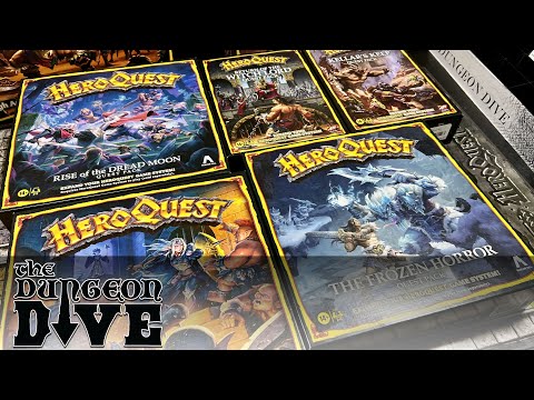 HeroQuest - Episode 2 - the Hasbro / Avalon Hill expansions