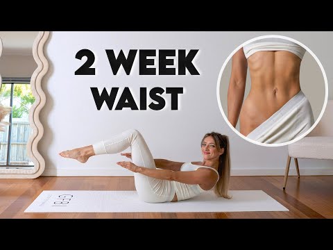Get Snatched WAIST & Defined ABS in 14 DAYS! Intense Ab Challenge, Floor Only, No Equipment, At Home