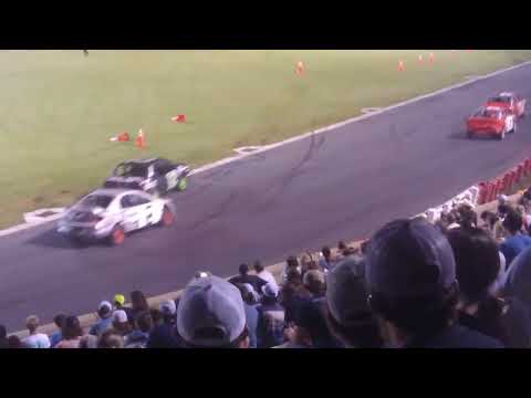 Bowman Grey Stadium crash fest PT 2 and 3: Chain Race and a demolition derby