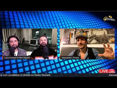 11.01.2021 Alessandro D'Auria ospite a Poltronissima in diretta su Radio Stonata
