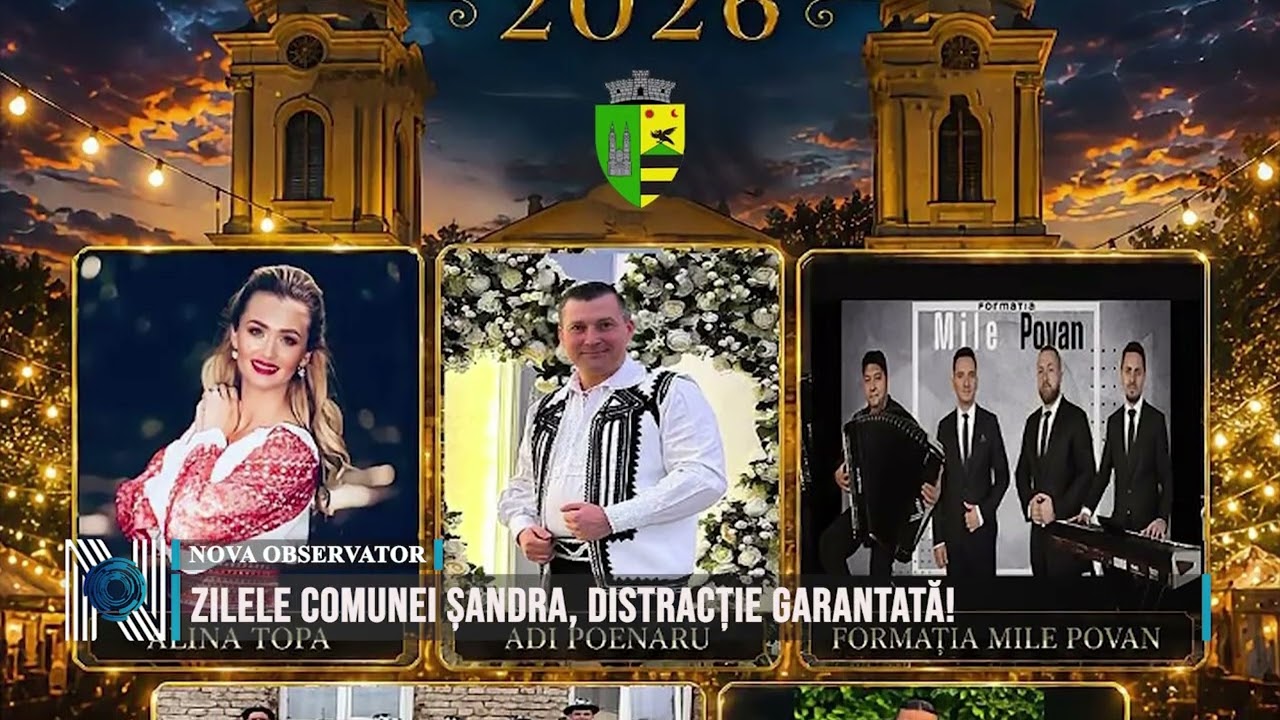 Zilele Comunei Șandra, distracție garantată!