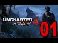 Uncharted 4 Walkthrough - Chapter 1 - The Lure of Adventure (Playstation 4 Gameplay)