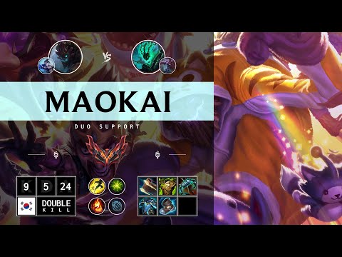 Maokai Support vs Thresh - KR Grandmaster Patch 14.12