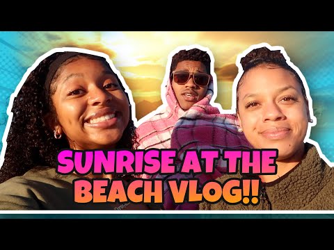 SUNRISE AT THE BEACH WITH ZAYNA AND CHAD | DREW MICHELLE