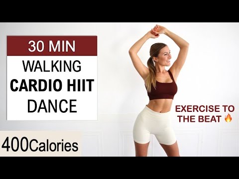 30 Min All Standing No Jumping Cardio HIIT DANCE Workout | Burn 400 Calories | Exercise to the Beat