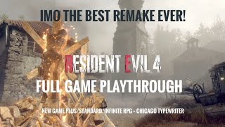 BEST REMAKE EVER! RESIDENT EVIL 4 - FULL GAME PLAYTHROUGH #residentevil #residentevil4remake