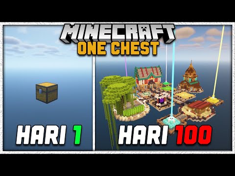 EPIC CHALLENGE: 100 Days in Minecraft with ONLY 1 Chest!