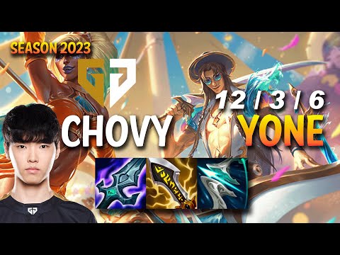 Gen Chovy YONE vs AHRI Mid - KR Ranked
