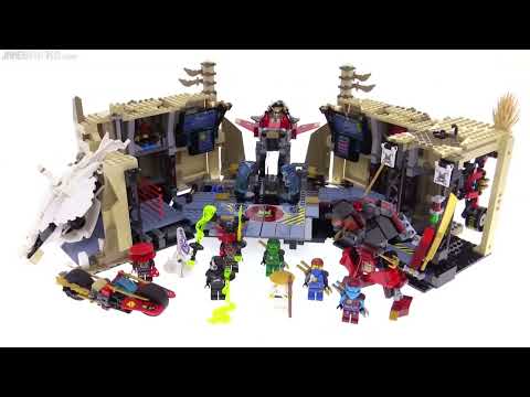 🔄 LEGO Ninjago 2016 Samurai X Cave Chaos review! 70596 re upload