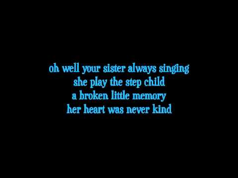 The Black Crowes - Twice As Hard Lyrics [on screen]