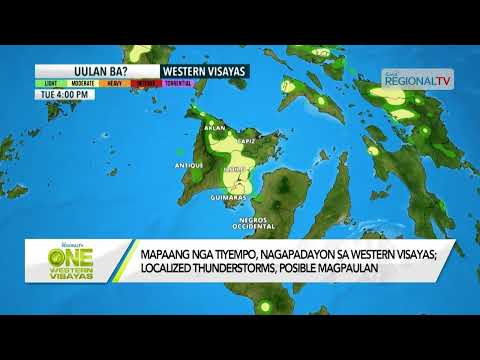 One Western Visayas: Mainit nga tiyempo, nagapadayon; localized thunderstorms, posible magpaulan