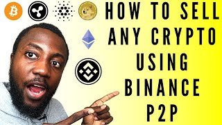 How to sell your dogecoin on binance p2p | How to sell any type of crypto on binance