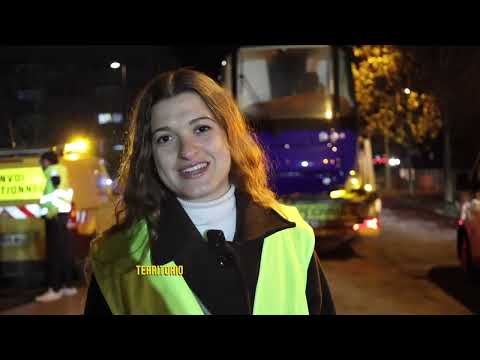 Video of the arrival of the Sir2 tram in Rubano