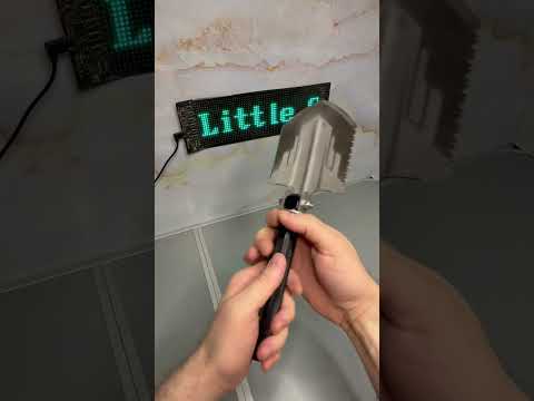 Багатофункціональна складна туристична лопата-мультитул