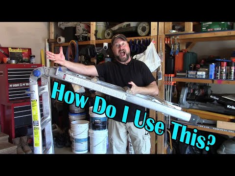 Multi-Position Ladder - How To Use ( Werner and Little Giant )