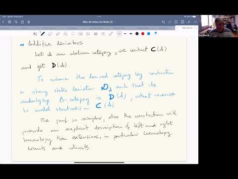 Derivators in additive context - Leovigildo Alonso Tarrio (University of Santiago de Compostela)