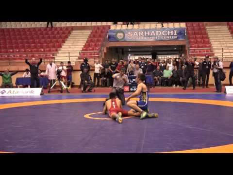AWFCUP / Aliabbas Rzazade (AZE) - Alireza Goodarzi (İRİ) FS juniors 50 kg final