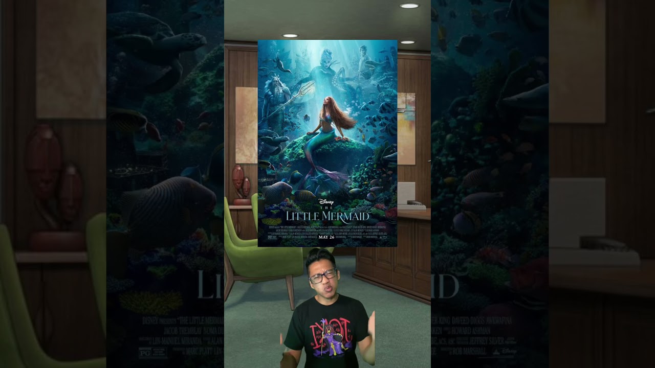 The Little Mermaid poster and trailer released