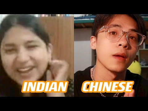 (ENG/CHN) Chat with Strangers on Omegle |  Chinese & Indian | culture encounter | Henry's Cabin