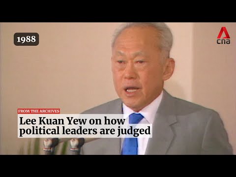 Lee Kuan Yew on the traits of good political leaders | From the archives