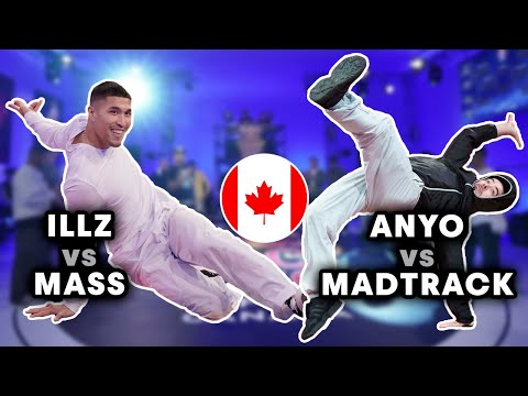 Illz vs. Mass & Anyo vs. Madtrack | Red Bull BC One Cypher Canada 2021