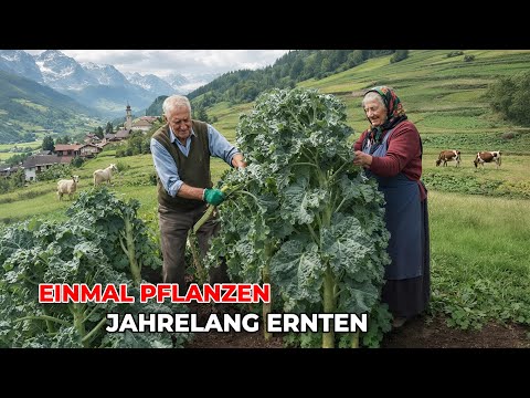 13 Pflanzen: einmal pflanzen, viele Jahre ernten – wenig Pflege, geringe Kosten