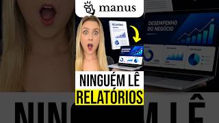 Transforme RELATÓRIO em APRESENTAÇÃO com Manus