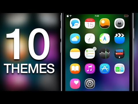 NEW Top 10 BEST iOS 9 & iOS 8 Cydia WinterBoard Themes For iPhone & iPod