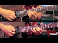 My Green Neighbour (Destrage) - Guitar Tutorial ...