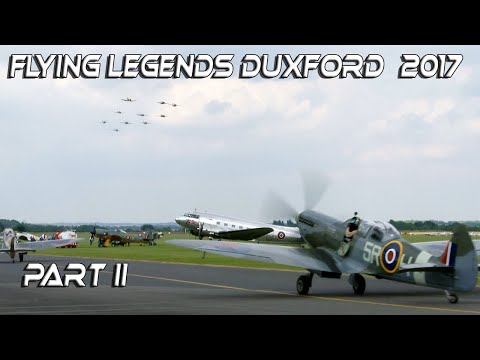 4K UHD  Flying Legends IMW Duxford 2017 Part II Full Display