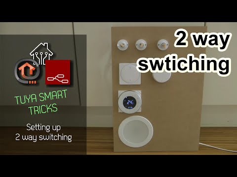 How to set up 2 way switching in Tuya Smart