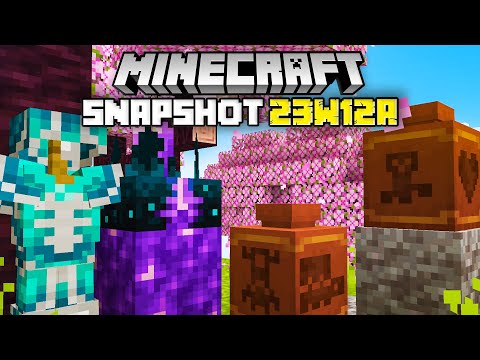 The first Snapshot from Minecraft 1.20 Brings Many News!