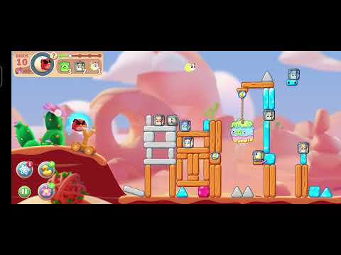 @AngryBirds Angrybird  Rocky Canyons cross  level 1476 #308 #gameplay #nocopyright