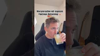 So sieht mein Morgen aus 🥤 #pokemontcg #routine #packaging #dailyroutine #ownbusiness