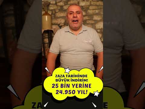 Zaza Tarihinde Büyük İndirim! | Cemal Atila