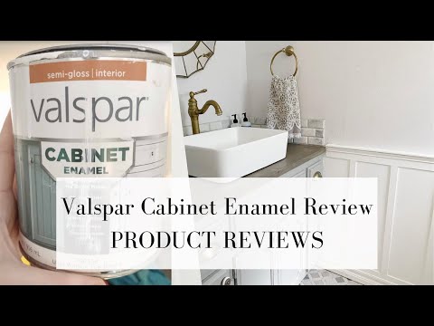 Valspar Cabinet Enamel Review l PRODUCT REVIEWS