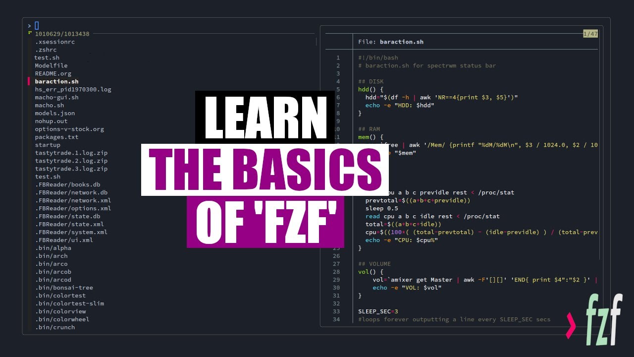 This Tool Will Change The Way You Linux ('fzf')