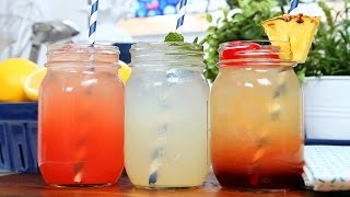 3 Homemade Lemonade Recipes by The Domestic Geek
