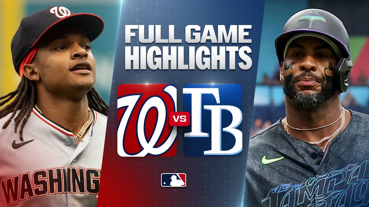 NATIONALS vs. RAYS Full Game Highlights (6/20/26) | MLB Highlights